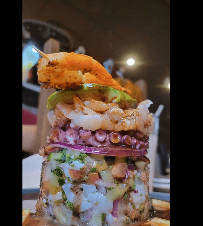 Tacos and plates from La Campana Mexican & Seafood Restaurant